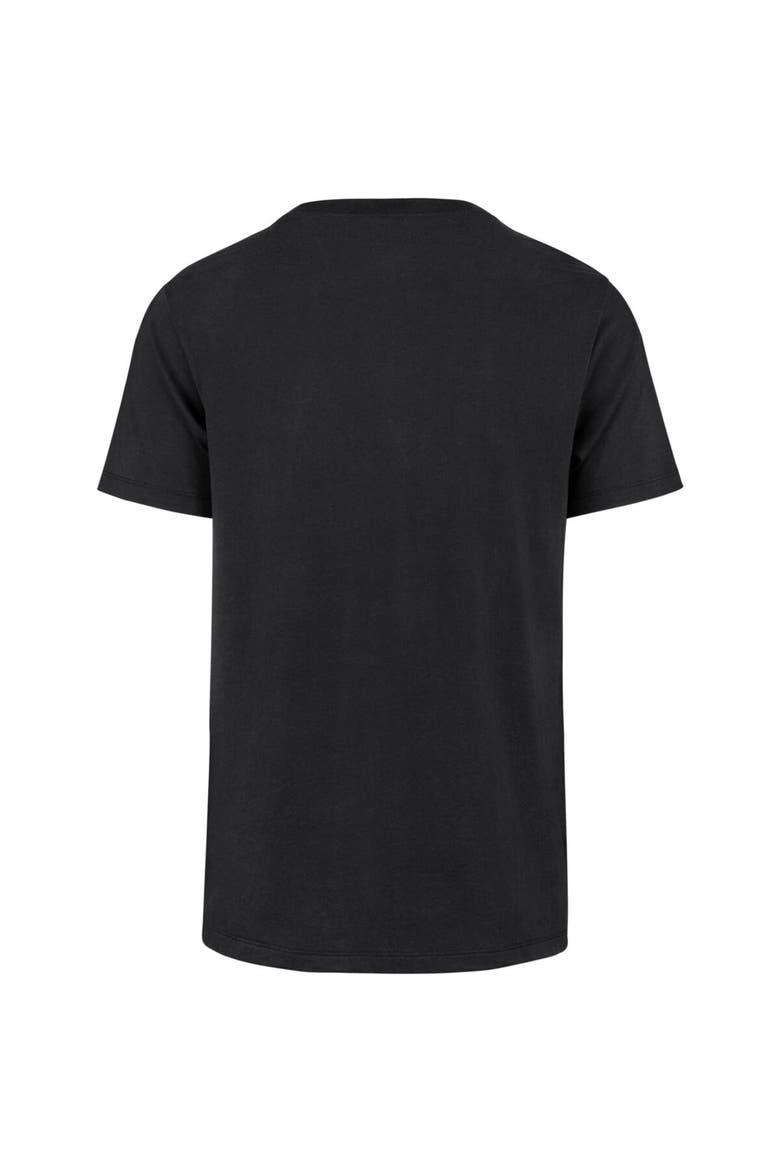 Men's '47 Black Baltimore Ravens Wordmark Rider Franklin T-Shirt, Alternate, color, Black