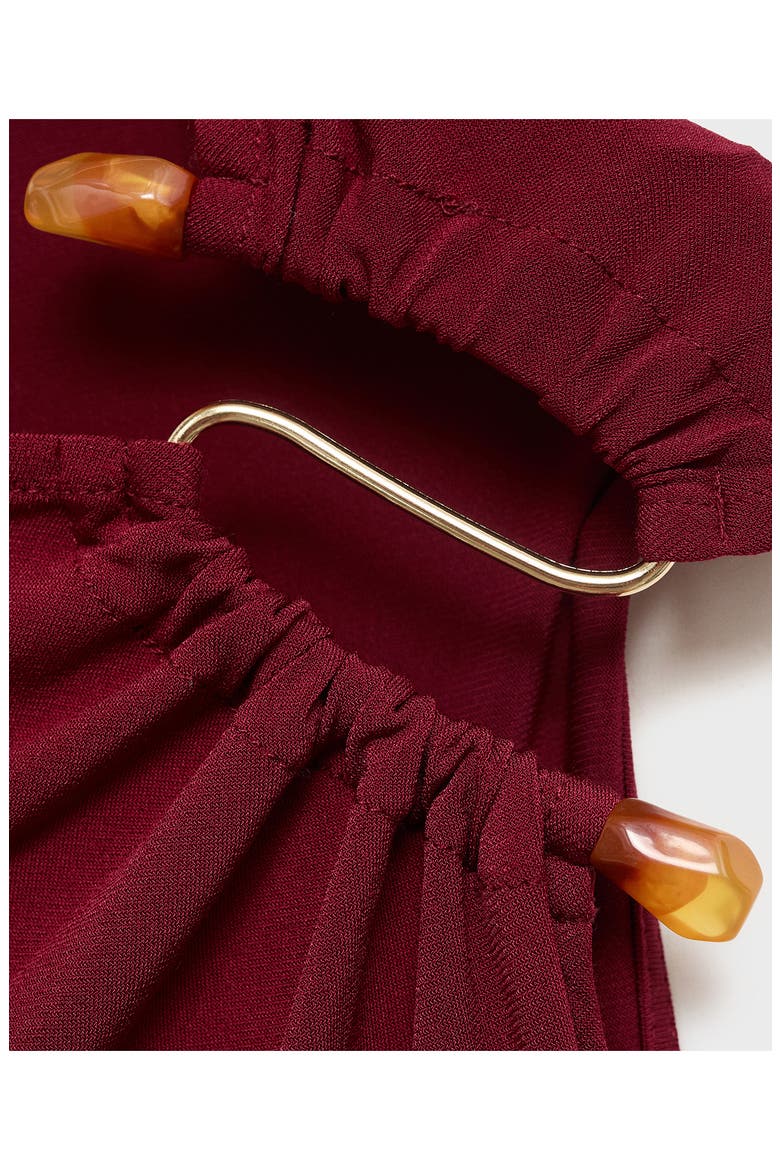 Embellished Body-Con Maxi Dress, Alternate, color, BURGUNDY