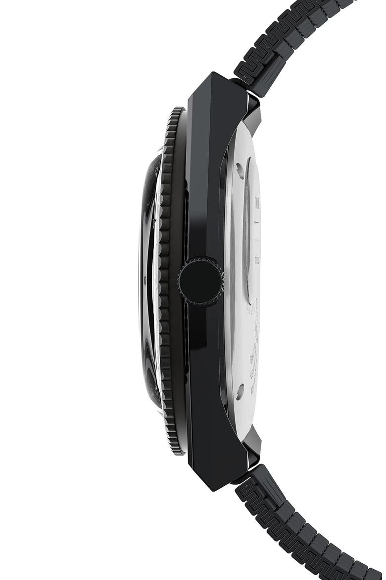 Q Reissue Bracelet Watch, 38mm, Alternate, color, BLACK