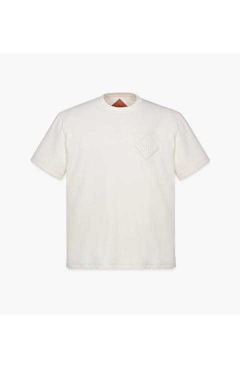 Logo Patch Bouclé T-Shirt