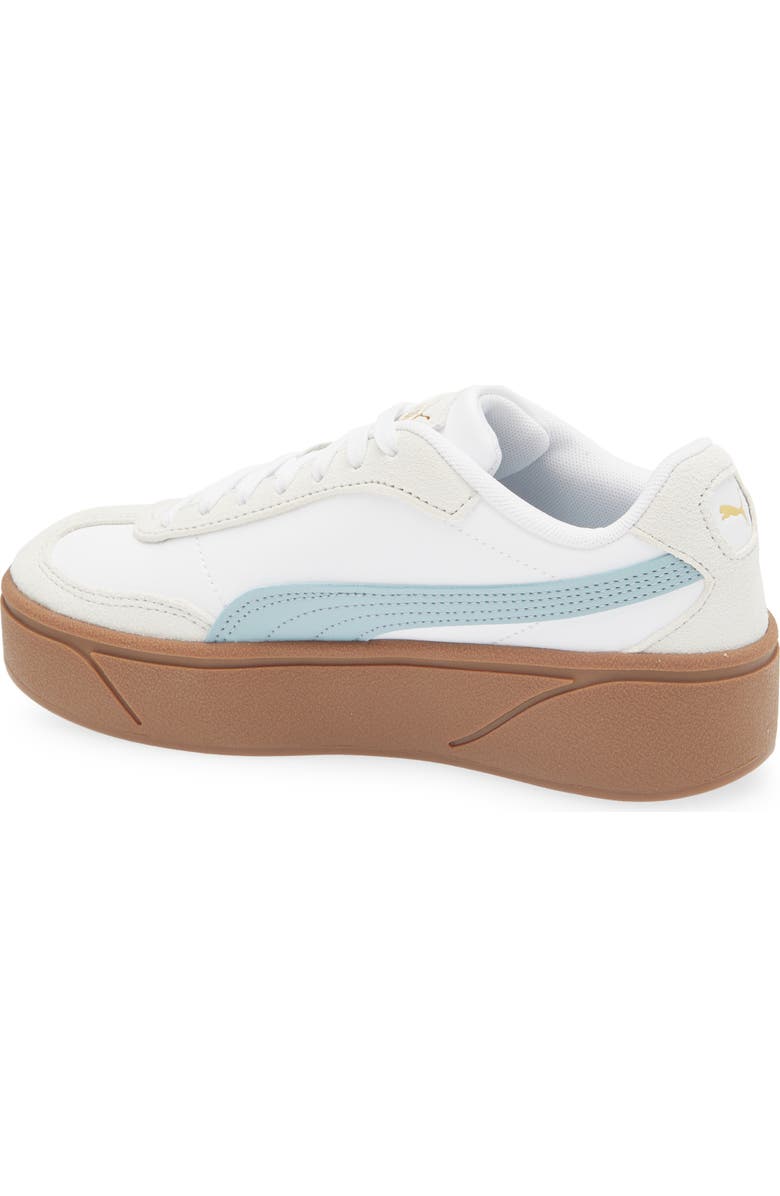 PUMA Club II Era Platform Sneaker, Alternate, color, Puma White-Seafoam