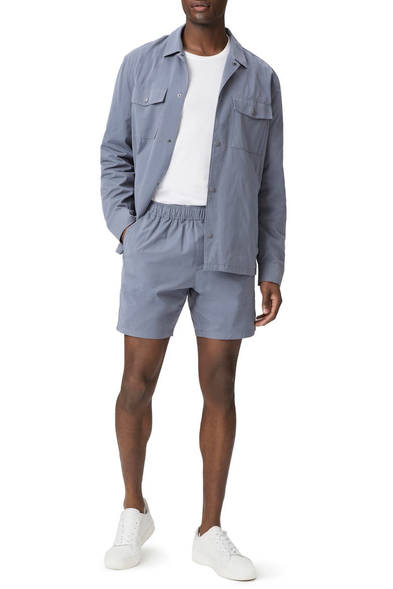Delman Shirt Jacket, Alternate, color, INK POT