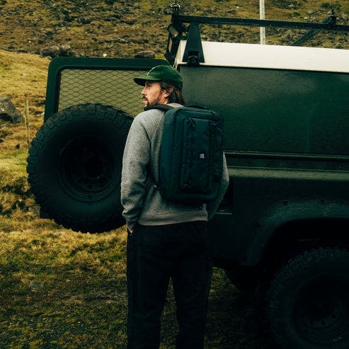 Topo Designs Global Pro 3-Way Briefcase, Alternate, color, Dark Pine