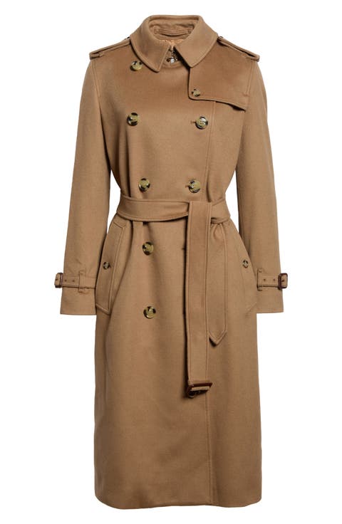 Kensington Cashmere Trench Coat