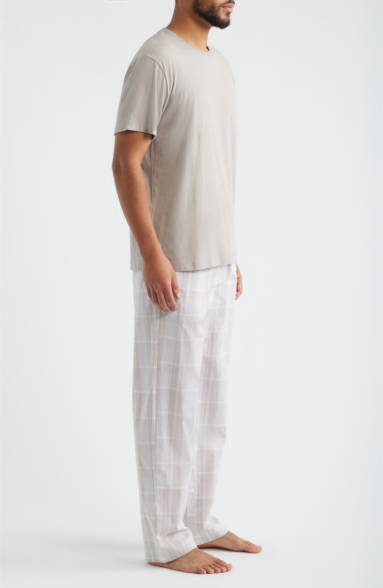 Majestic International Long Day Pajama T-Shirt & Pants, Alternate, color, Cappuccino