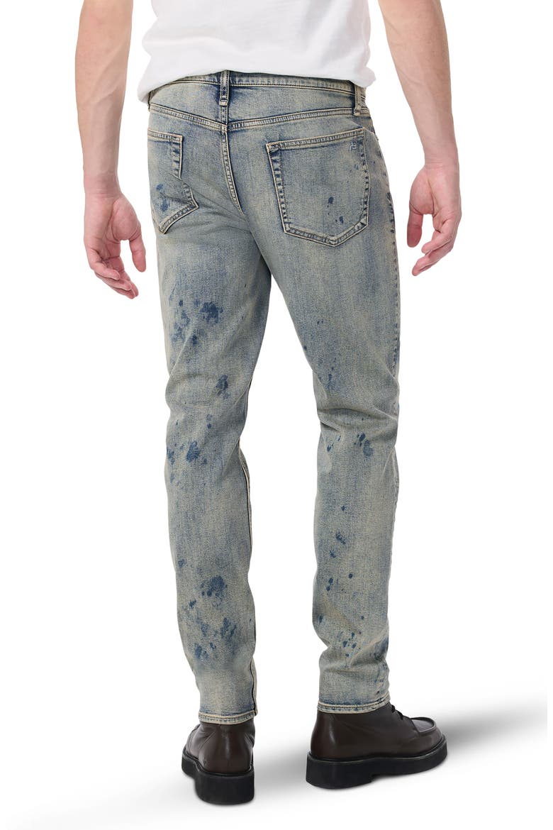 Fit 2 Authentic Stretch Slim Fit Jeans, Alternate, color, WRNBE