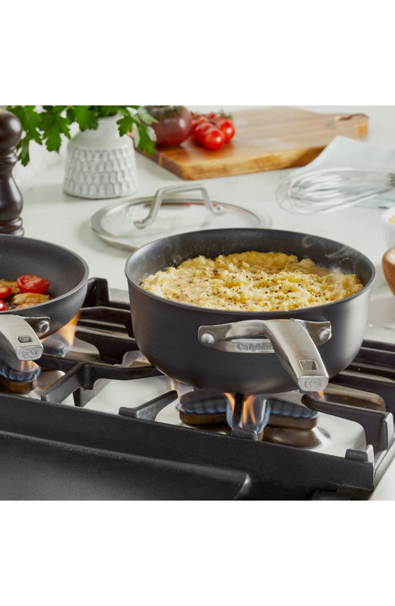 CALPHALON Premier 1.5-Quart Saucepan, Alternate, color, Black