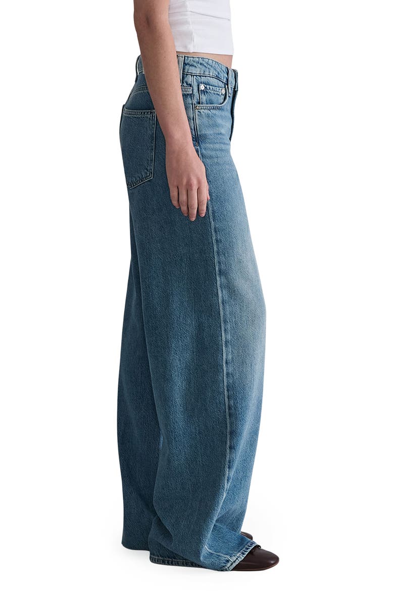 Siena Wide Leg Jeans, Alternate, color, MID BRUSHED LIGHT BL