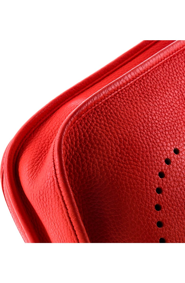 Pre-Owned Hermes Evelyne Bag Gen III Clemence PM, Alternate, color, Rouge De Coeur