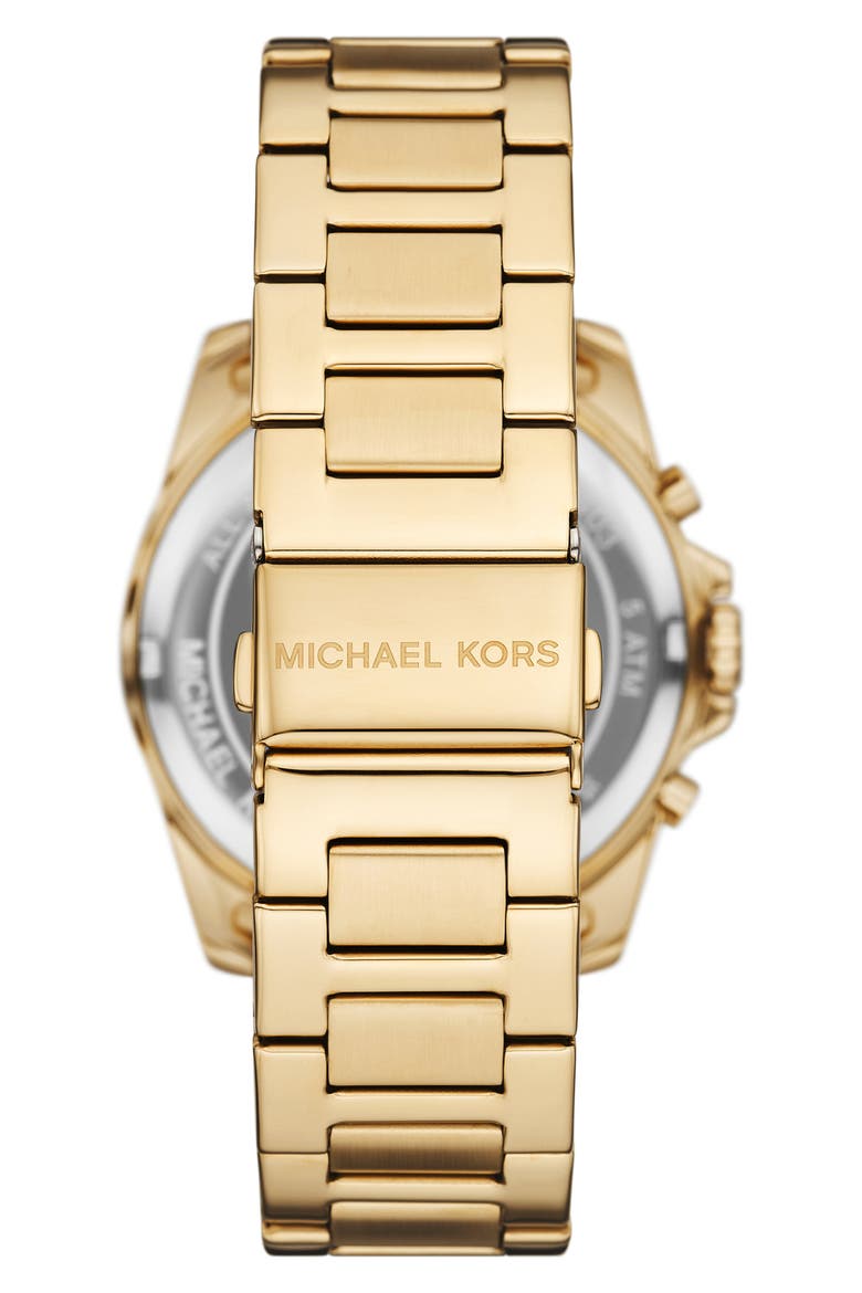 Alek Chronograph Bracelet Watch, 44mm, Alternate, color, GOLD