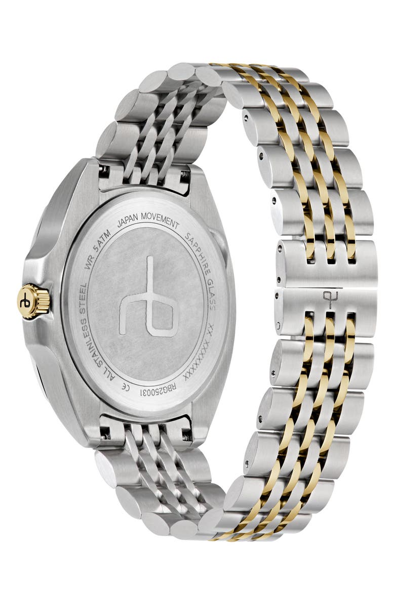 rag & bone Bleeker Bracelet Watch, 40mm, Alternate, color, Two Tone