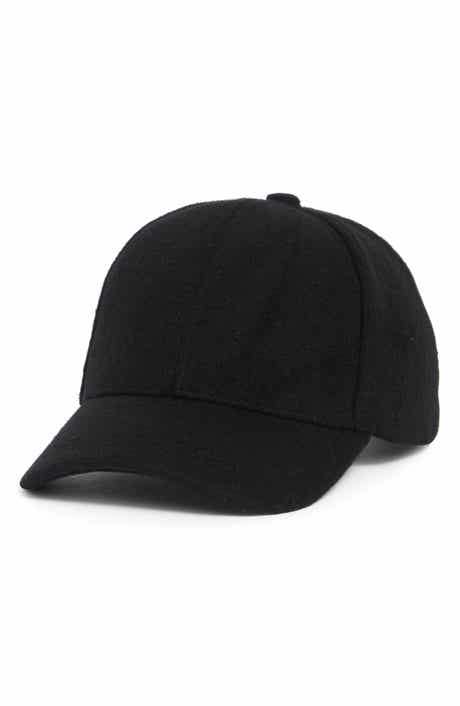 Textured Wool Baseball Cap