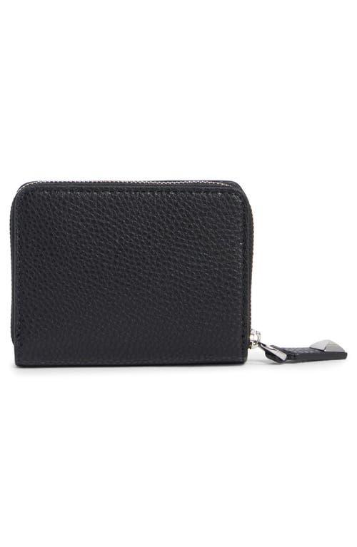 Marc Jacobs Mini Compact Zip Wallet In Black