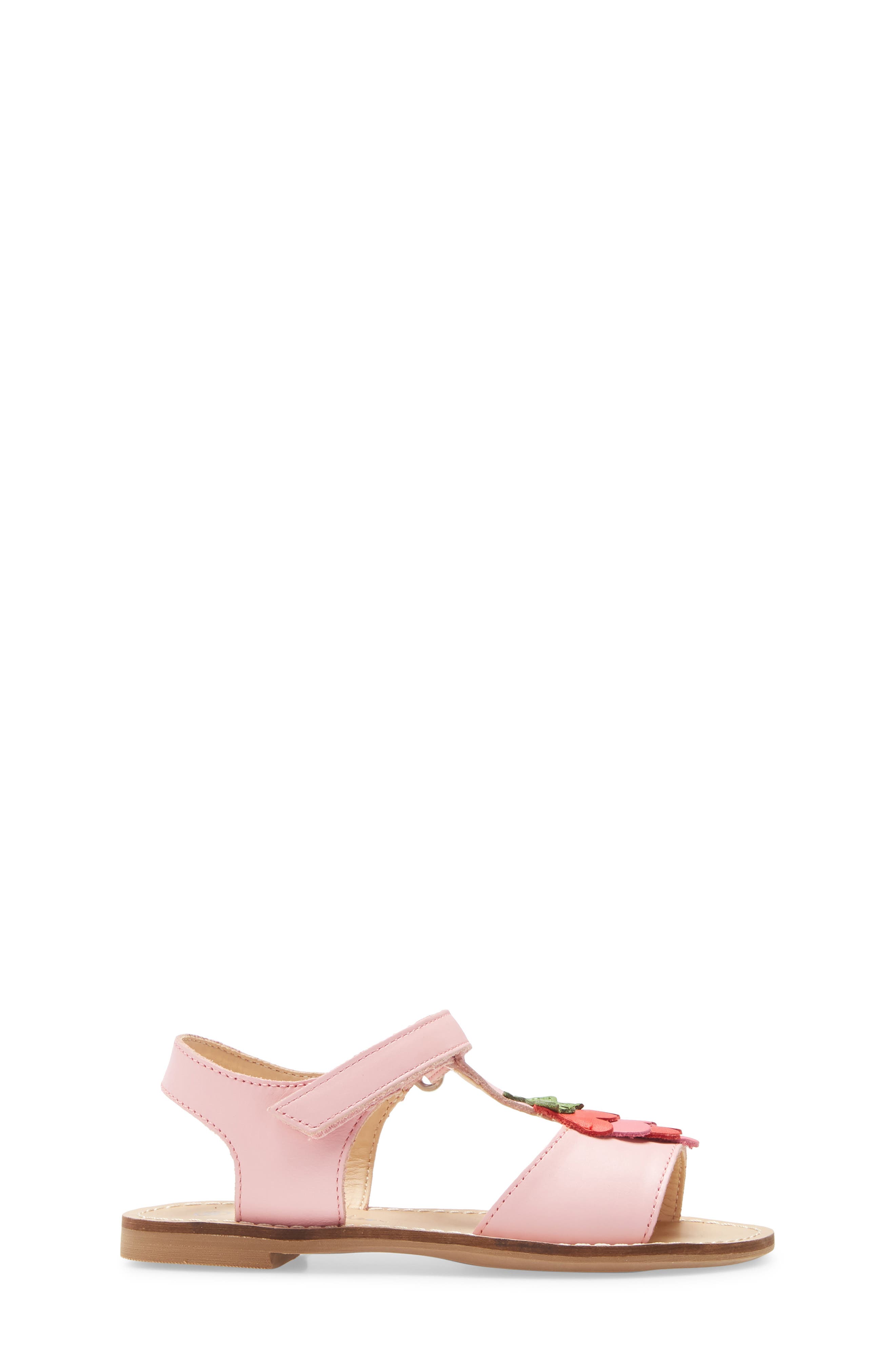 Holiday Strappy Sandal, Alternate, color, PINK STRAWBERRY