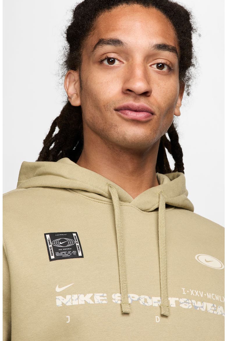 JDI HD Graphic Fleece Hoodie, Alternate, color, NEUTRAL OLIVE