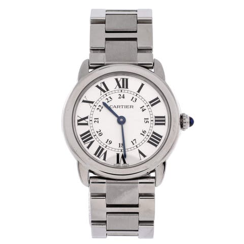 Ronde Solo de Cartier Quartz Watch Stainless Steel 29