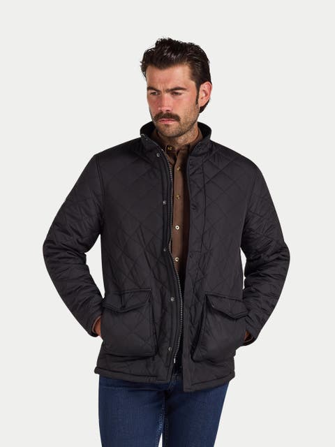 Long Sleeve Quilted Jacket
