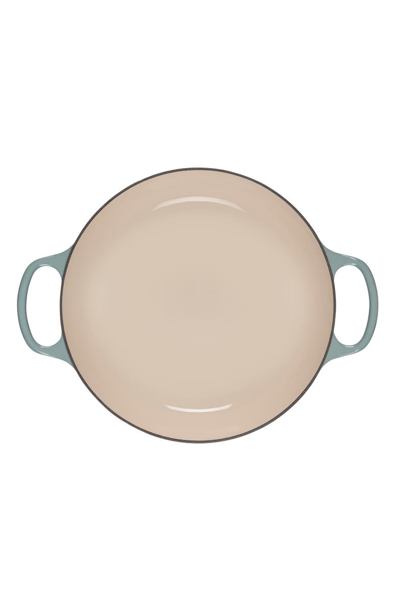 Le Creuset Signature 3.5-Quart Enameled Cast Iron Braiser, Alternate, color, Sea Salt
