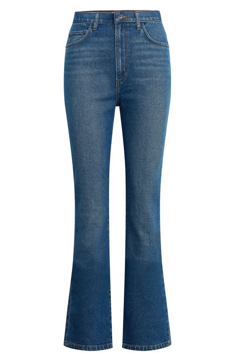 The Valentina Super High Waist Bootcut Jeans (Flagstaff)