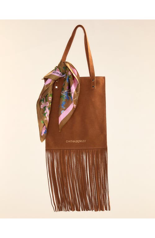 CYNTHIA ROWLEY CYNTHIA ROWLEY FELICITY FRINGE SUEDE TOTE