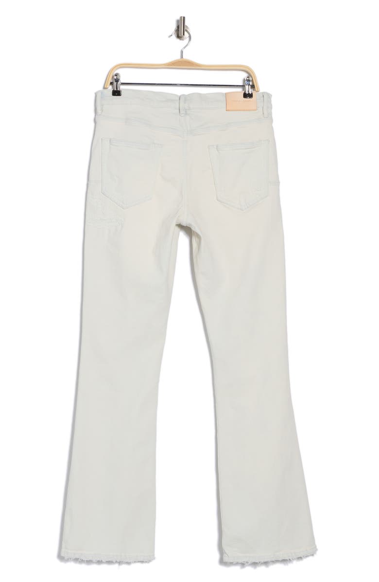 PURPLE BRAND Repair Destroy Flare Leg Jeans, Alternate, color, 
