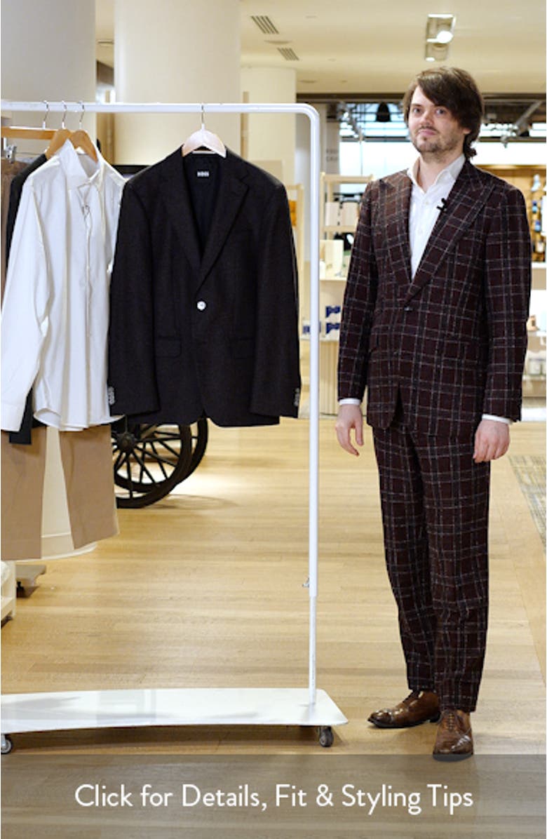 Hutson Brushed Wool & Cashmere Sport Coat, sales video thumbnail