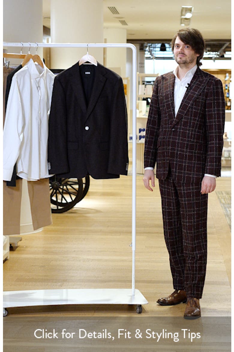 Hutson Brushed Wool & Cashmere Sport Coat video