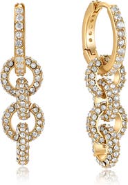 Ettika Pavé Drop Earrings