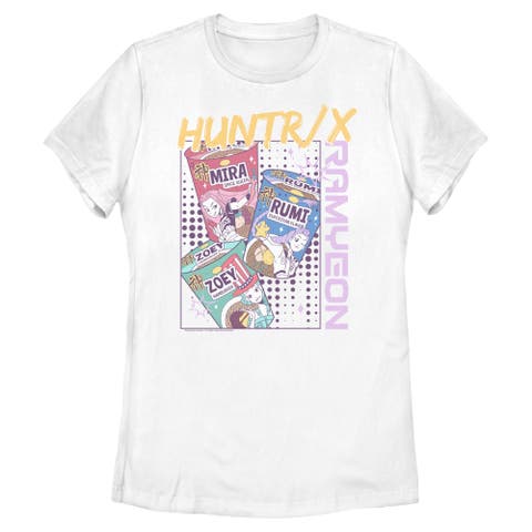 Women's KPop Demon Hunters Huntrix Instant Ramyeon  Graphic T-Shirt