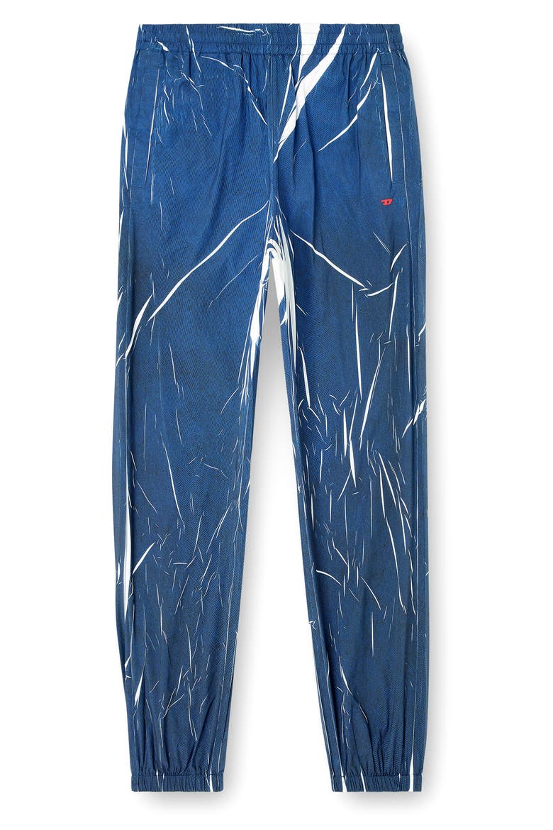 P-Arelion-CJBC Trompe l'Oeil Botched Denim Joggers, Alternate, color, INDIGO/ BLUE