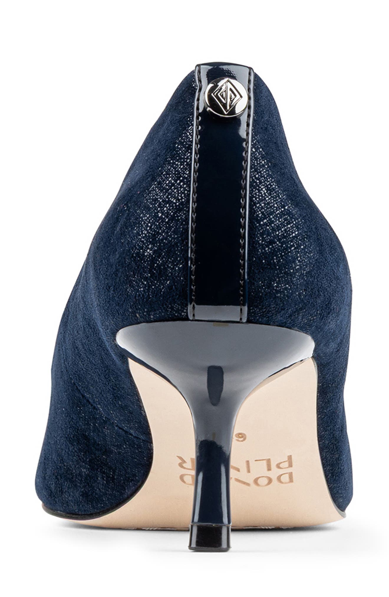 Calibra Kitten Heel Pump, Alternate, color, NAVY