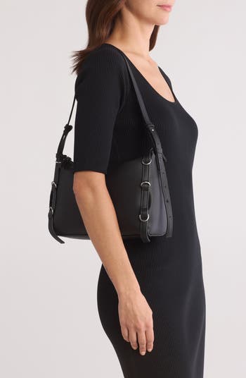 Avery Medium Faux Leather Hobo Bag