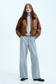 H&M Denim Drawstring Trousers