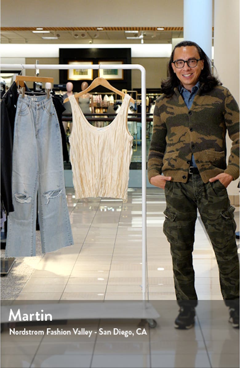 Crushed Satin Tank, sales video thumbnail