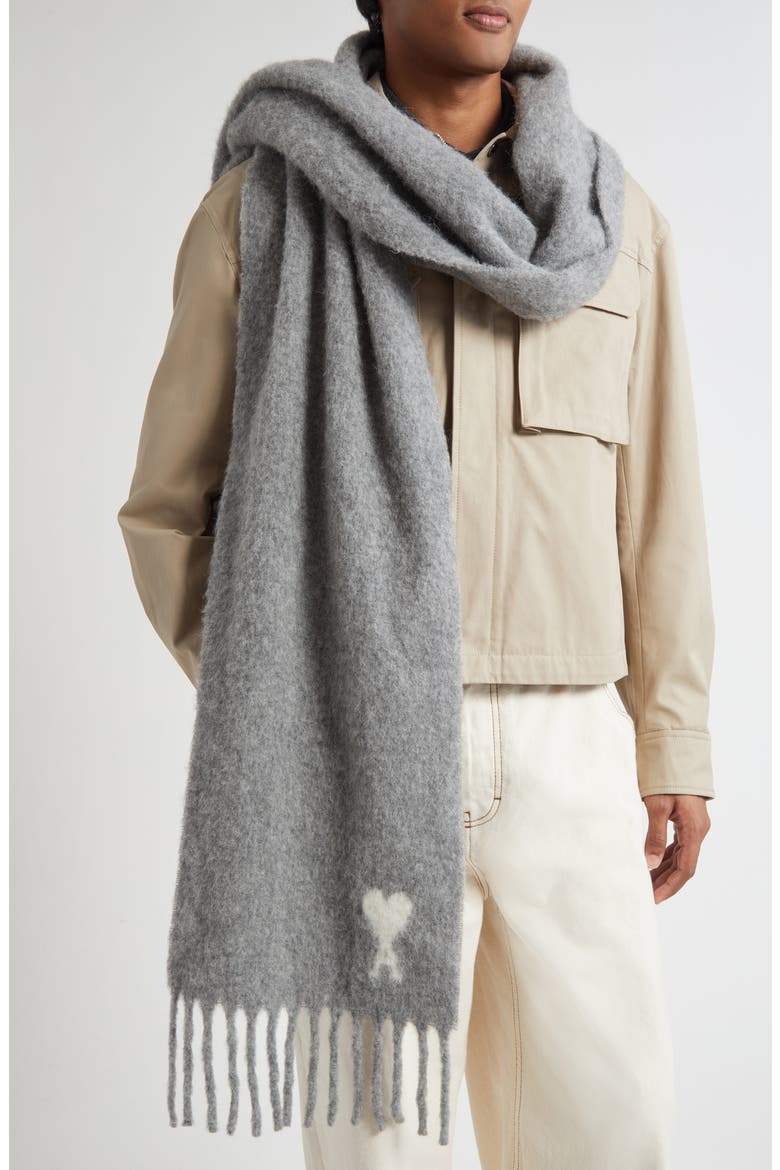 Laine Scarf, Main, color, GRIS