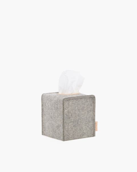 Merino Wool Small Tissue Box Cover
