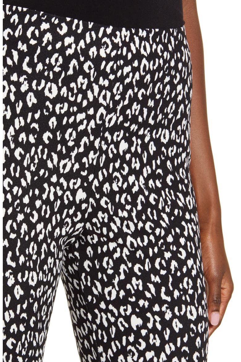 Knit Slim Pants, Alternate, color, BLACK SKETCHED ANIMAL