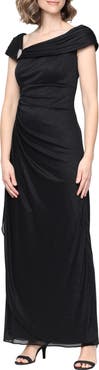 Alex Evenings Embellished L-Neck Gown