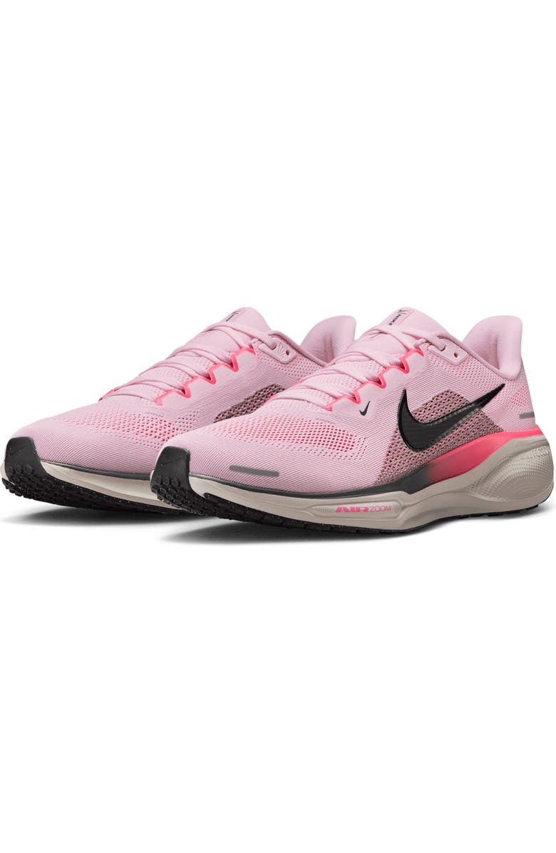 Nike Air Zoom Pegasus 41 Running Shoe, Main, color, 604 Pink Foam/Taupe Grey/Hyper Pink/Off Noir