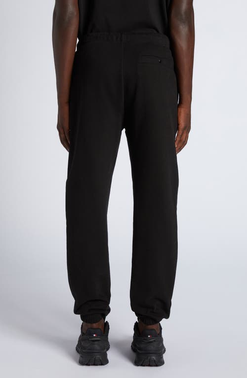 Moncler Snap Button Ankle Cuffs Trousers In Black