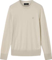 AllSaints Mode Merino Wool Crewneck Sweater