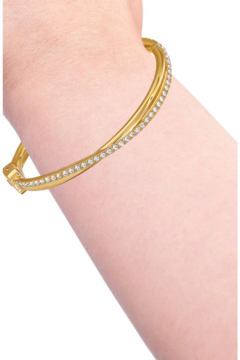 Twist Hinge Bracelet, Alternate, color, GOLD TONE