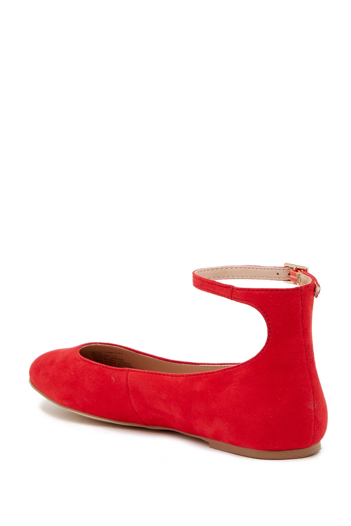 BCBG Gwen Ankle Strap Flat, Alternate, color, 