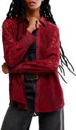 Free People Faith Lace Button-Up Shirt
