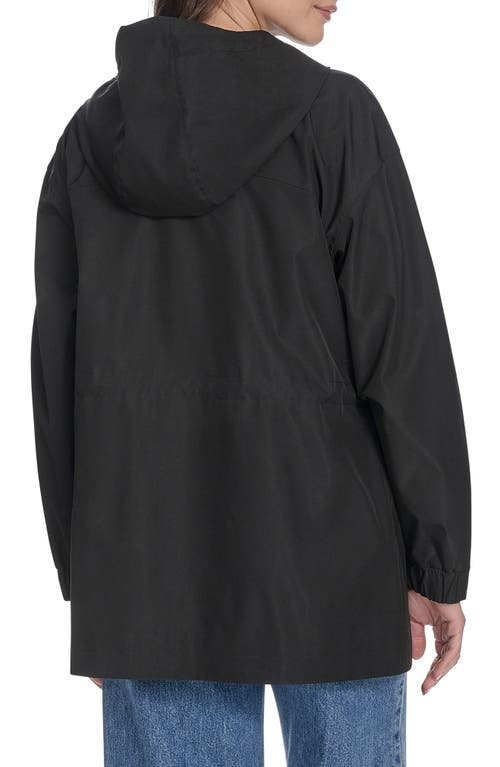 Levi's Hooded Water Resistant Jacket In Black