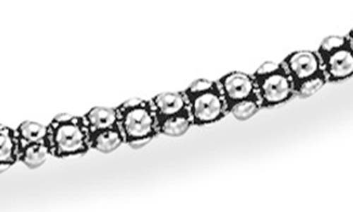 Samuel B. Sterling Silver Popcorn Chain Necklace In Silver