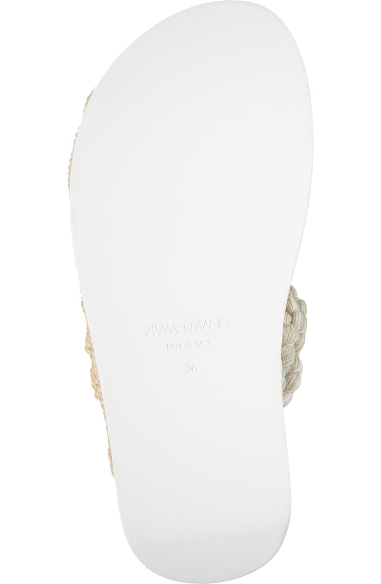 Zimmermann Interlock Rope Slide Sandal, Alternate, color,