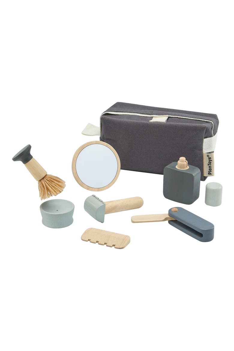Shave Wooden Playset, Alternate, color, GRAY