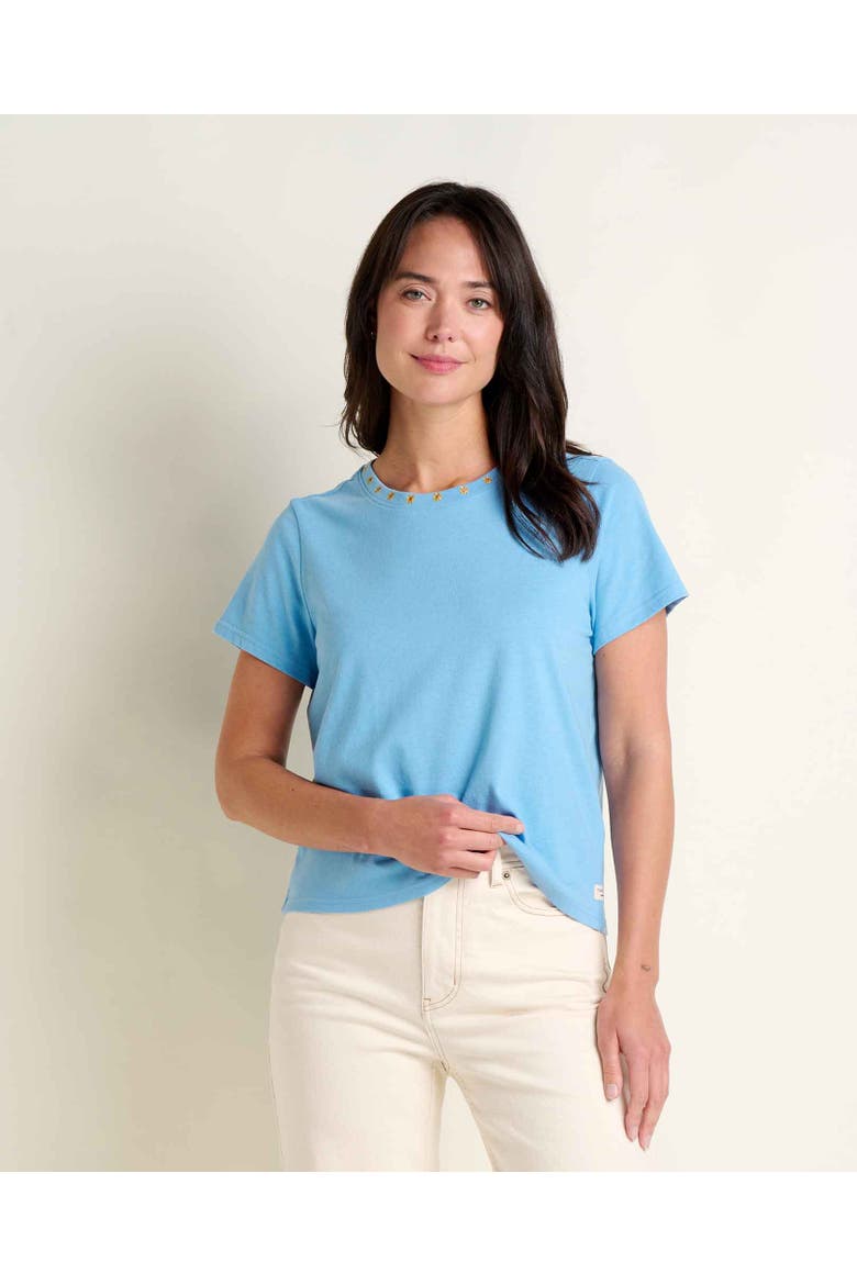Women's Re-Form Crew Embroidered, Alternate, color, Dusk Blue Embroidery