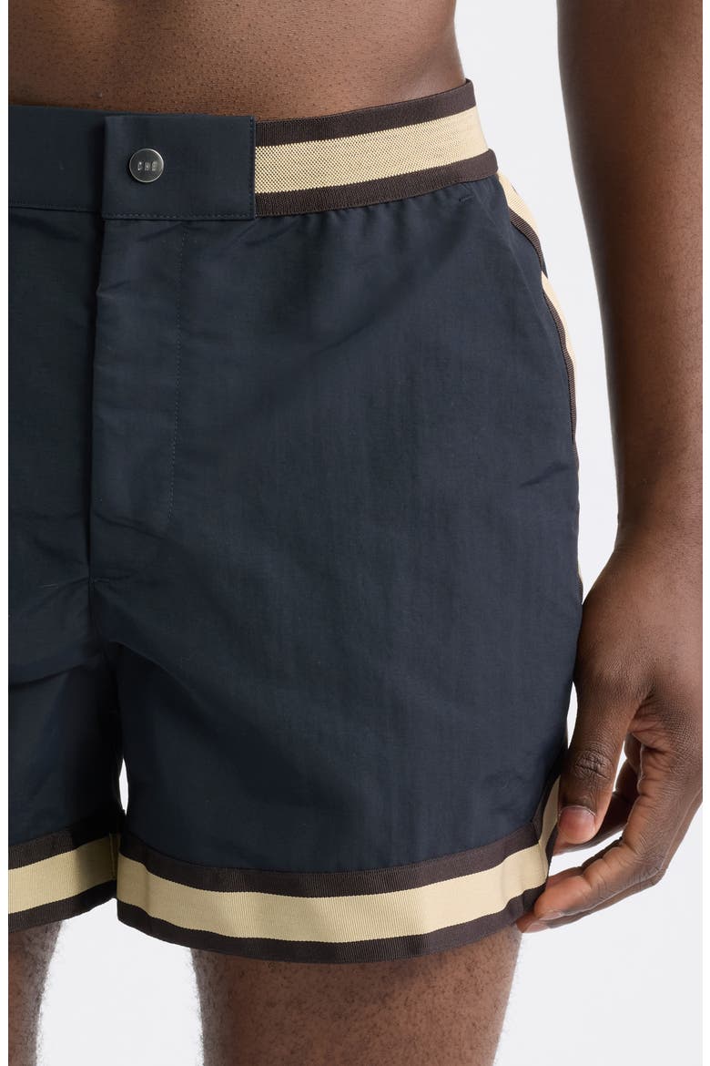 Baller Nylon Shorts, Alternate, color, BLACK-01